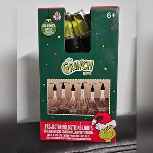 The Grinch Projector Bulb String Lights By Ruz Christmas Decorations, New